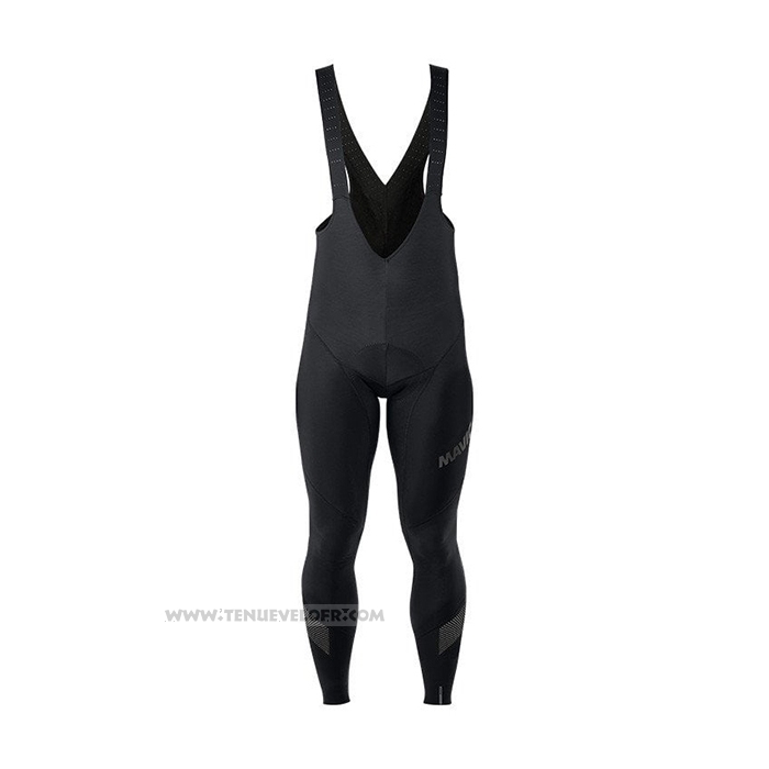2021 Maillot Cyclisme Mavic Blanc Manches Longues et Cuissard