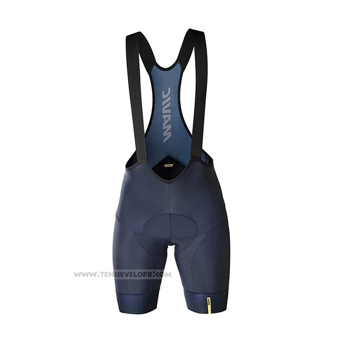 2021 Maillot Cyclisme Mavic Bleu Manches Courtes et Cuissard