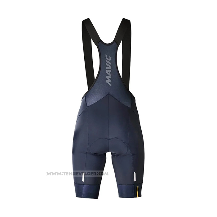 2021 Maillot Cyclisme Mavic Bleu Manches Courtes et Cuissard