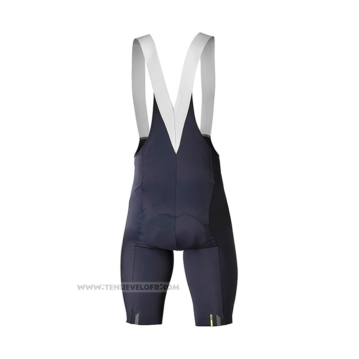 2021 Maillot Cyclisme Mavic Bleu Manches Courtes et Cuissard