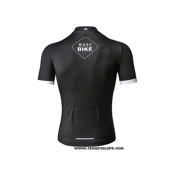 2020 Maillot Ciclismo Merida Noir Manches Courtes et Cuissard