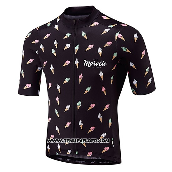 2018 Maillot Ciclismo Morvelo Noir Manches Courtes et Cuissard