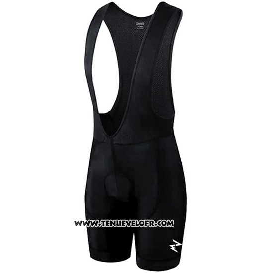2018 Maillot Ciclismo Morvelo Noir et Rouge Manches Courtes et Cuissard