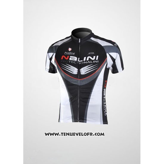 2010 Maillot Ciclismo Nalini Noir Manches Courtes et Cuissard