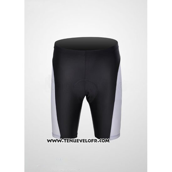 2010 Maillot Ciclismo Nalini Noir et Blanc Manches Courtes et Cuissard