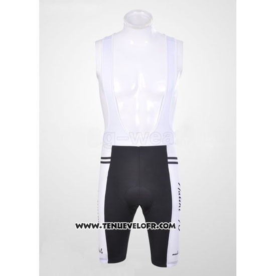 2011 Maillot Ciclismo Nalini Blanc Manches Courtes et Cuissard
