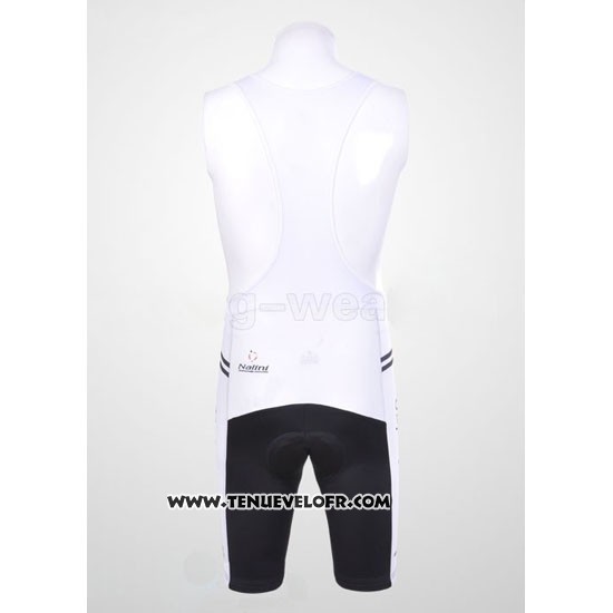 2011 Maillot Ciclismo Nalini Blanc Manches Courtes et Cuissard