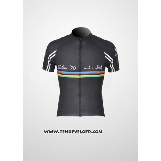 2011 Maillot Ciclismo Nalini Noir Manches Courtes et Cuissard