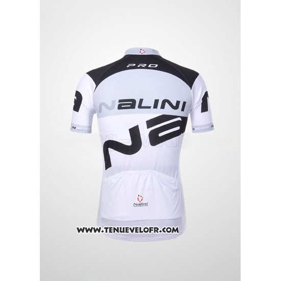 2012 Maillot Ciclismo Nalini Blanc Manches Courtes et Cuissard