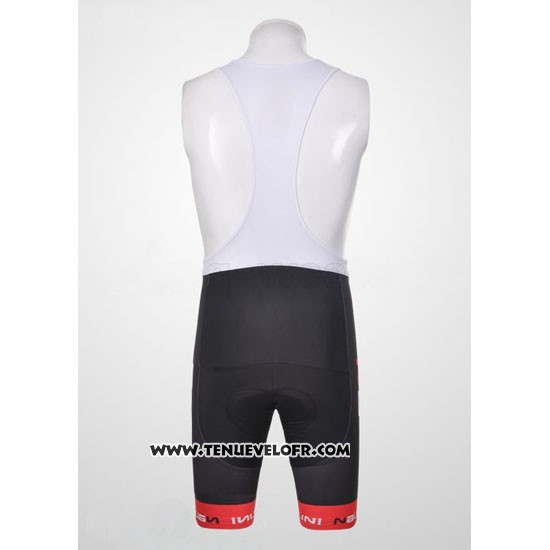2012 Maillot Ciclismo Nalini Blanc et Noir Manches Courtes et Cuissard
