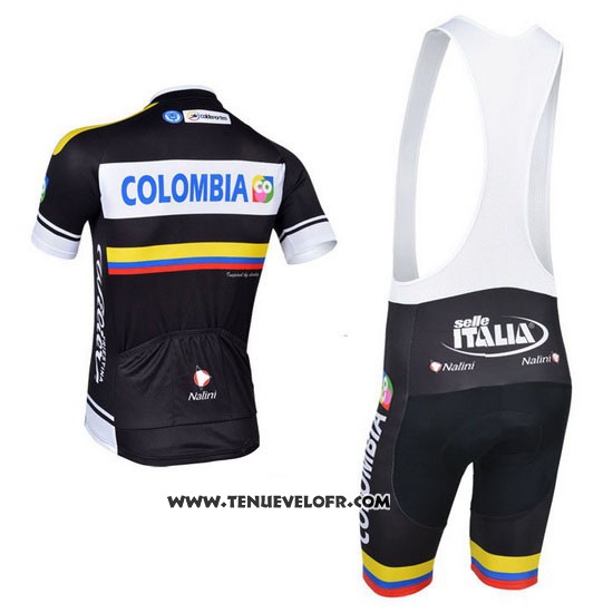 2013 Maillot Ciclismo Nalini Noir Manches Courtes et Cuissard