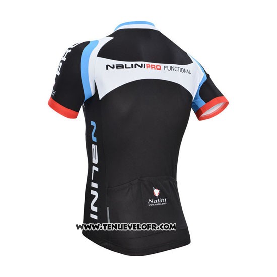 2014 Maillot Ciclismo Nalini Noir Manches Courtes et Cuissard