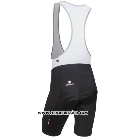 2016 Maillot Ciclismo Nalini Bleu et Noir Manches Courtes et Cuissard