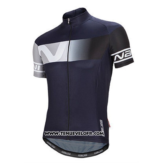 2016 Maillot Ciclismo Nalini Fonce Bleu Manches Courtes et Cuissard