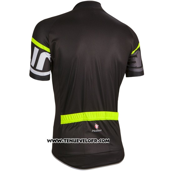 2016 Maillot Ciclismo Nalini Profond Noir Manches Courtes et Cuissard