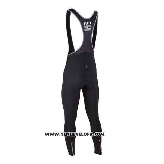 2016 Maillot Ciclismo Nalini Rouge et Blanc Manches Longues et Cuissard