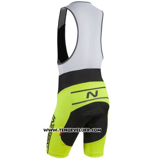 2016 Maillot Ciclismo Nalini Vert Manches Courtes et Cuissard