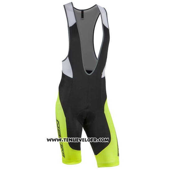 2016 Maillot Ciclismo Nalini Vert Manches Courtes et Cuissard
