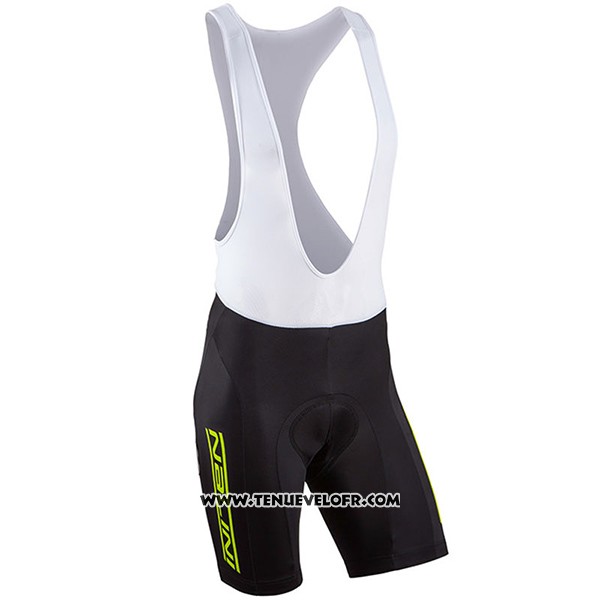 2017 Maillot Ciclismo Nalini Cervino Vert et Noir Manches Courtes et Cuissard