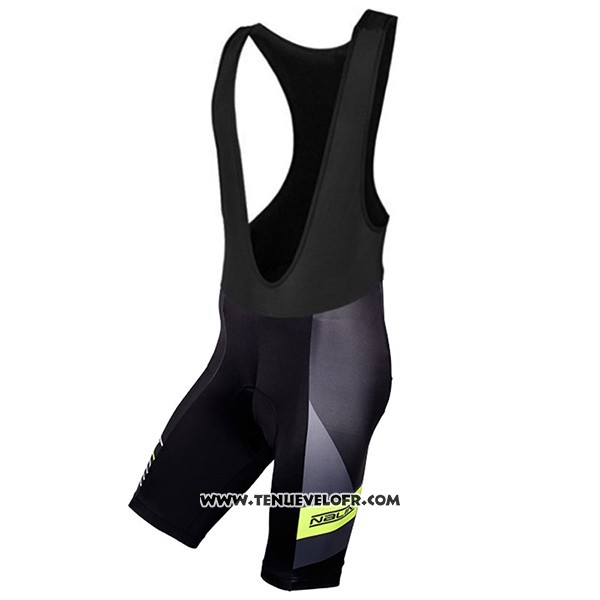 2017 Maillot Ciclismo Nalini Mood Noir Manches Courtes et Cuissard
