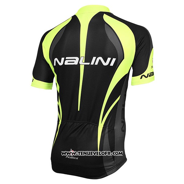 2017 Maillot Ciclismo Nalini Predazzo Noir Manches Courtes et Cuissard
