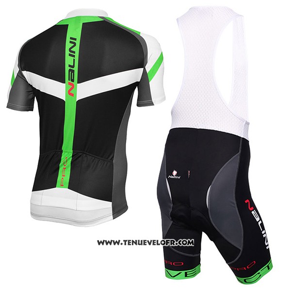 2017 Maillot Ciclismo Nalini Rigel Noir Manches Courtes et Cuissard