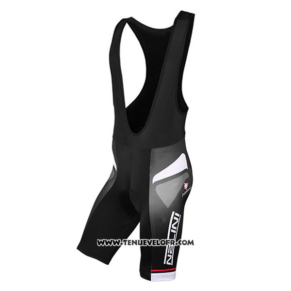 2017 Maillot Ciclismo Nalini Salorno Noir Manches Courtes et Cuissard
