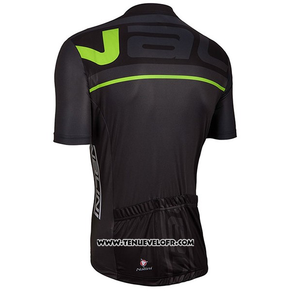 2017 Maillot Ciclismo Nalini Speed Noir Manches Courtes et Cuissard