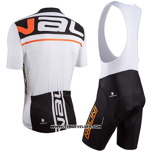 2017 Maillot Ciclismo Nalini Speed Noir et Blanc Manches Courtes et Cuissard
