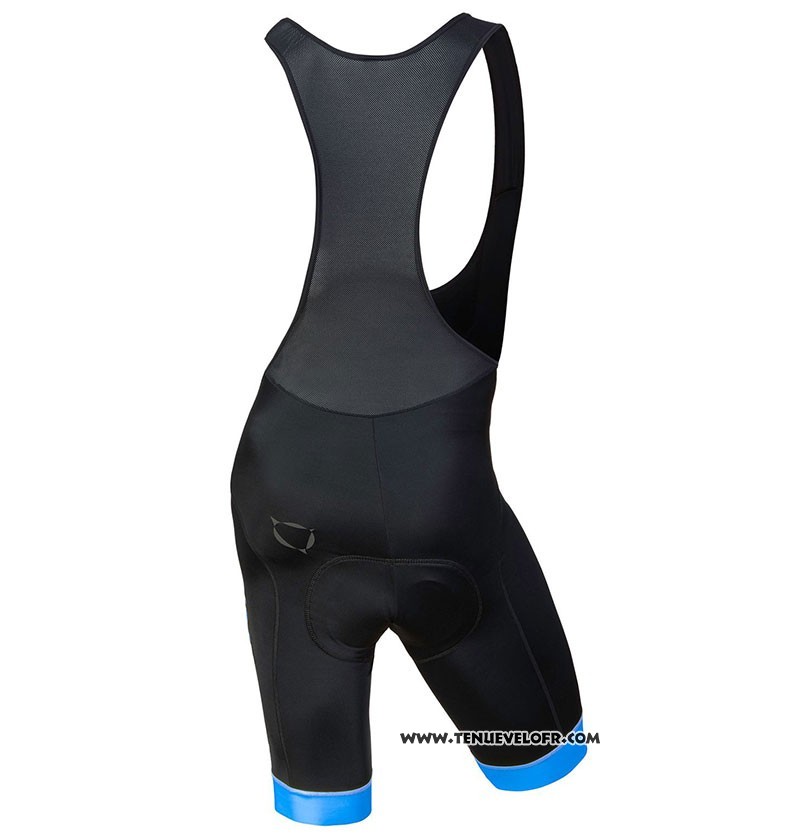 2018 Maillot Ciclismo Nalini Fatica Bleu Manches Courtes et Cuissard