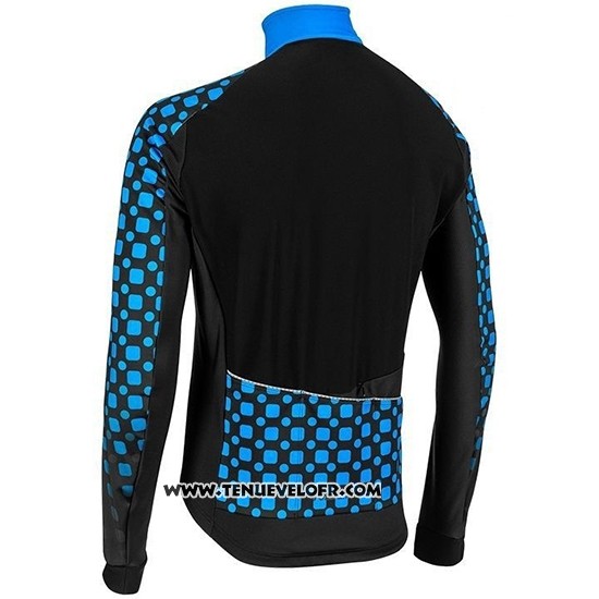 2019 Maillot Ciclismo Nalini CRIT 3L 2.0 Noir Bleu Manches Longues et Cuissard