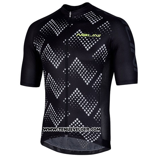 2019 Maillot Ciclismo Nalini Podio 2.0 Noir Manches Courtes et Cuissard