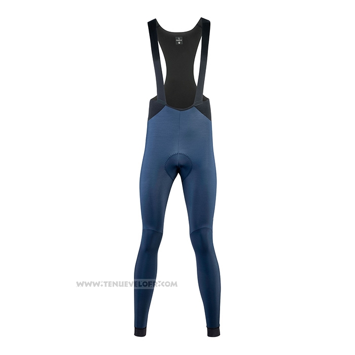 2021 Maillot Cyclisme Nalini Bleu Manches Longues et Cuissard