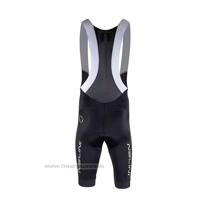 2021 Maillot Cyclisme Nalini Gris Manches Courtes et Cuissard