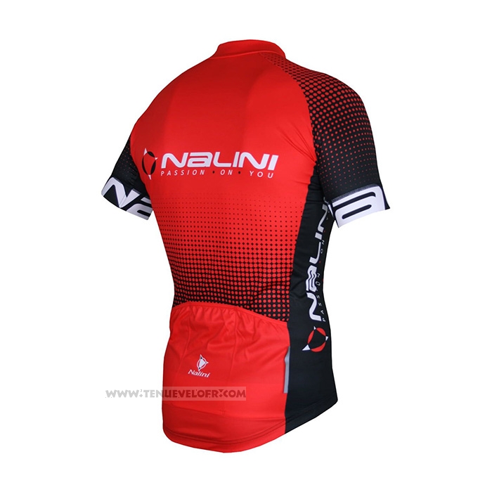 2021 Maillot Cyclisme Nalini Rouge Manches Courtes et Cuissard