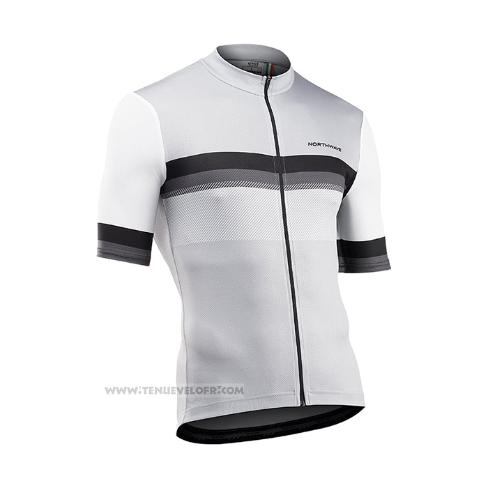2021 Maillot Cyclisme Northwave Blanc Manches Courtes et Cuissard