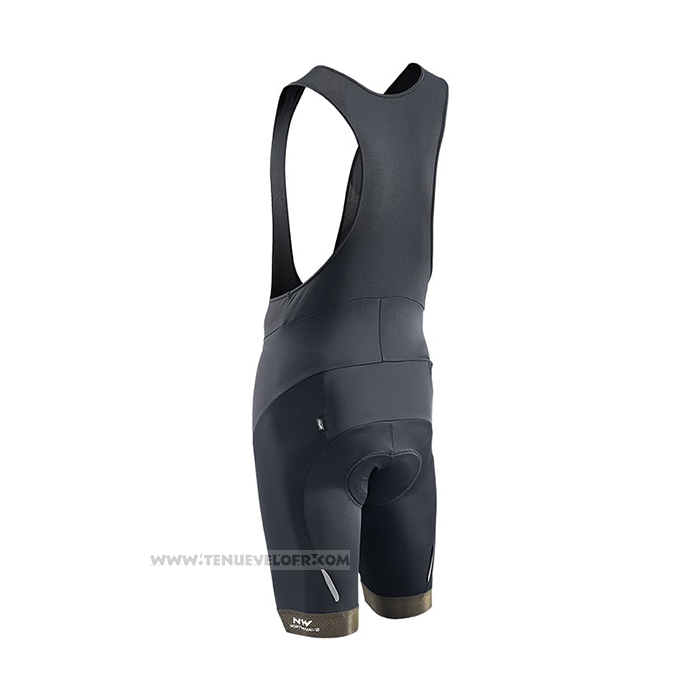 2021 Maillot Cyclisme Northwave Jaune Manches Courtes et Cuissard