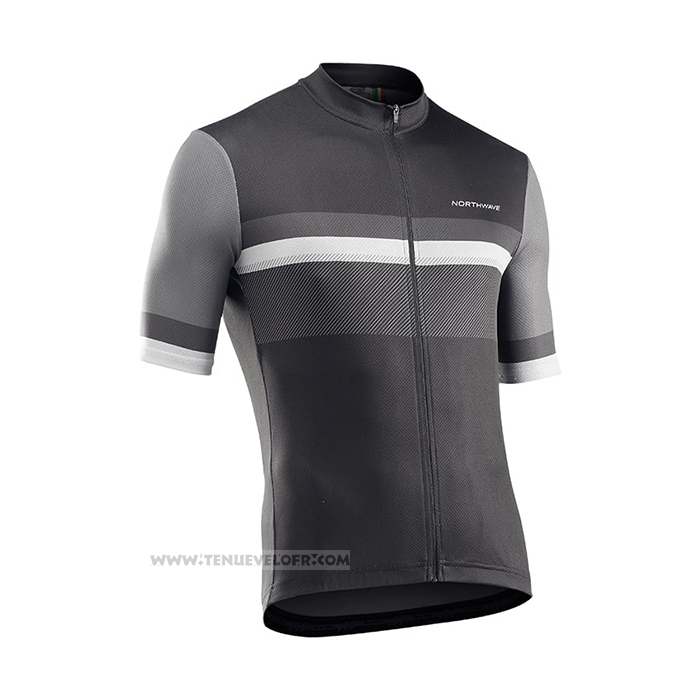 2021 Maillot Cyclisme Northwave Noir Manches Courtes et Cuissard