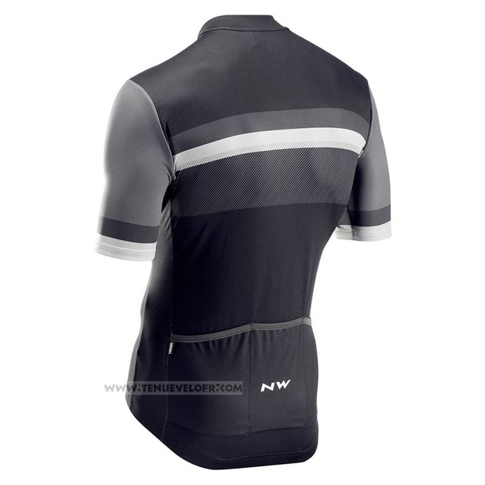 2021 Maillot Cyclisme Northwave Noir Manches Courtes et Cuissard