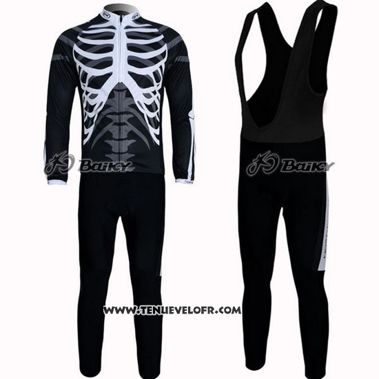 2012 Maillot Ciclismo Northwave Noir Manches Longues et Cuissard
