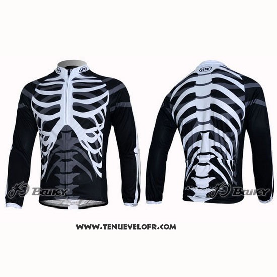 2012 Maillot Ciclismo Northwave Noir Manches Longues et Cuissard
