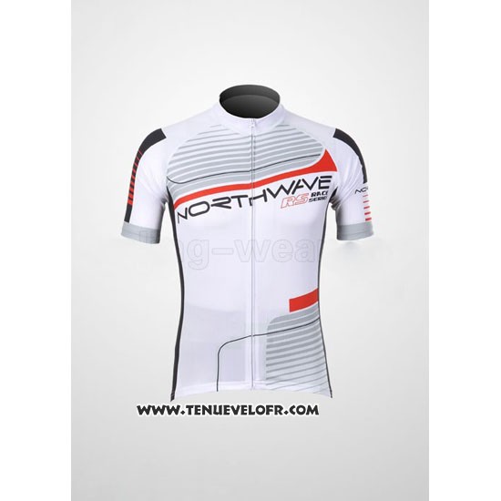 2012 Maillot Ciclismo Northwave Noir et Blanc Manches Courtes et Cuissard
