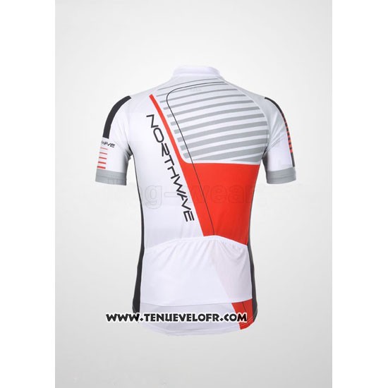 2012 Maillot Ciclismo Northwave Noir et Blanc Manches Courtes et Cuissard