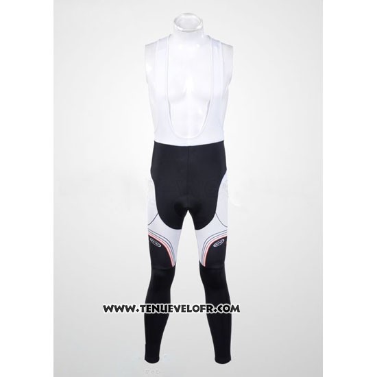 2012 Maillot Ciclismo Northwave Noir et Blanc Manches Longues et Cuissard