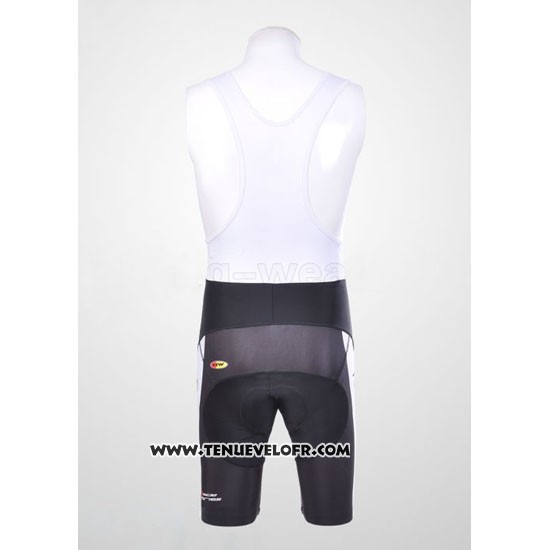 2013 Maillot Ciclismo Nalini Noir et Blanc Manches Courtes et Cuissard