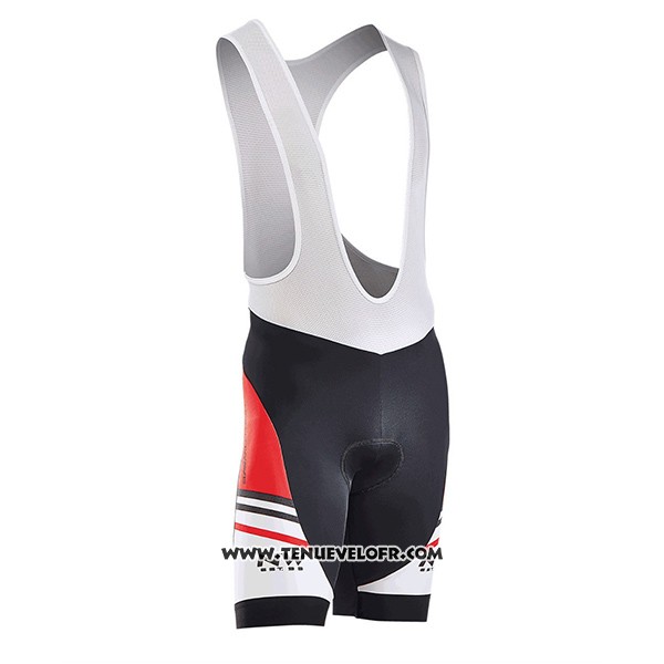 2017 Maillot Ciclismo Northwave Blade Air Noir et Rouge Manches Courtes et Cuissard