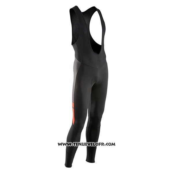 2017 Maillot Ciclismo Northwave Ml Noir Manches Longues et Cuissard