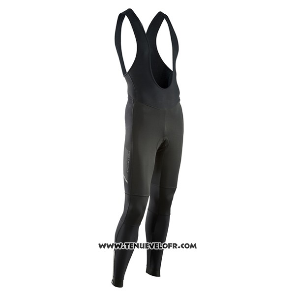 2017 Maillot Ciclismo Northwave Ml Profond Noir Manches Longues et Cuissard