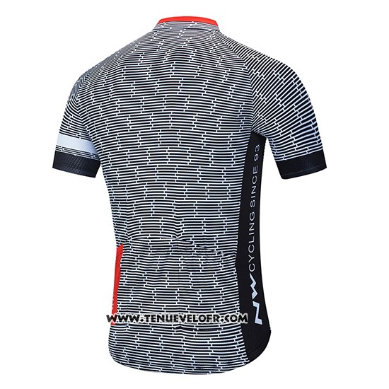 2020 Maillot Ciclismo Northwave Blanc Gris Manches Courtes et Cuissard