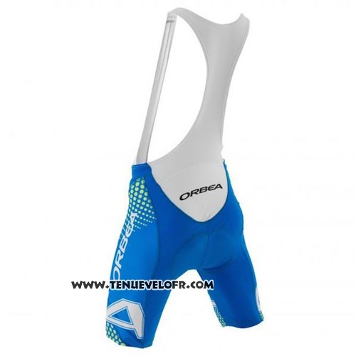 2015 Maillot Ciclismo Orbea Azur et Noir Manches Courtes et Cuissard